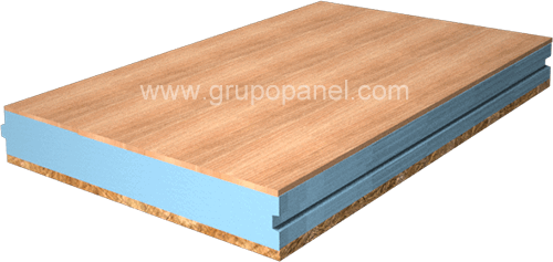 Panel sándwich madera con tablero interior abedul